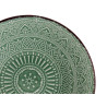 PLATO RELIEVE HONDO VERDE 20CM