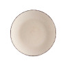 PLATO RELIEVE LLANO BEIGE 27CM