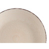 PLATO RELIEVE LLANO BEIGE 27CM