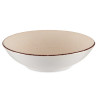 ASSIETTE RELIEF CREUSE BEIGE 18,5CM 
