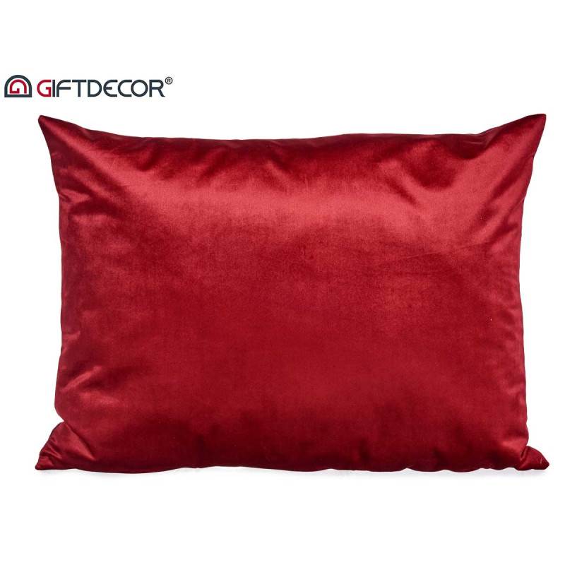 CUSCINO VELLUTO ROSSO 60X45CM