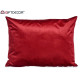 COUSSIN VELOURS ROUGE 60X45CM