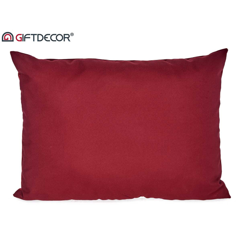 CUSCINO VELLUTO ROSSO 60X45CM