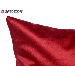CUSCINO VELLUTO ROSSO 60X45CM