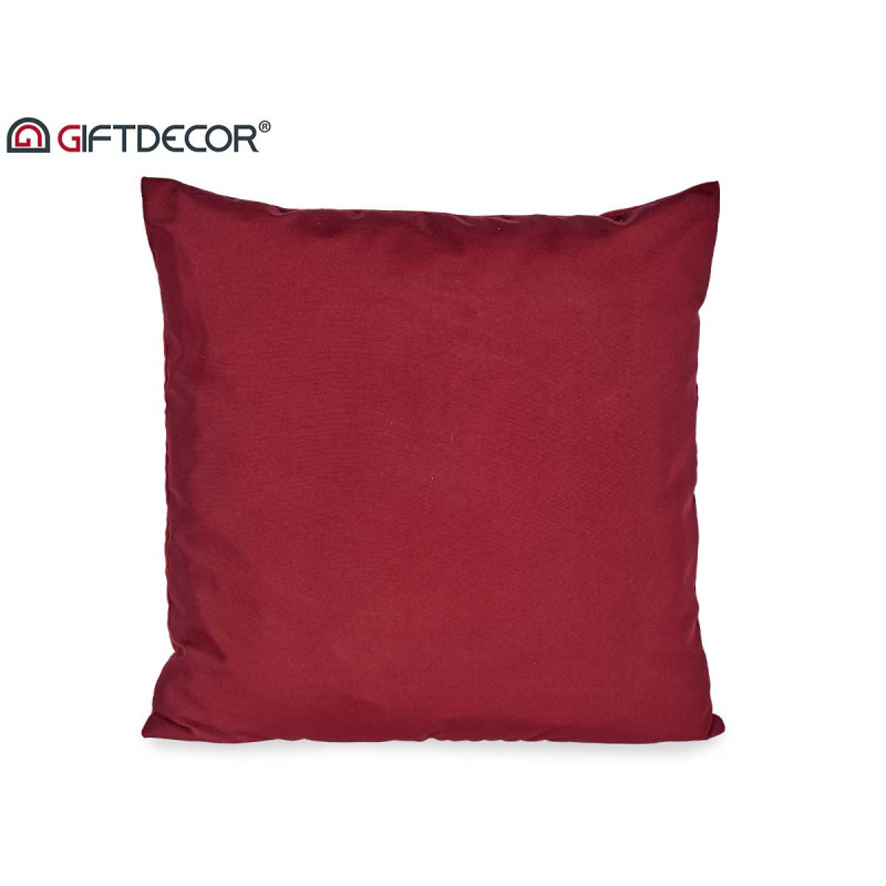 COUSSIN VELOURS ROUGE 60X60CM
