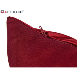 CUSCINO VELLUTO ROSSO 60X60CM