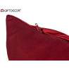 CUSCINO VELLUTO ROSSO 60X60CM
