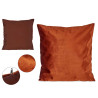 CUSCINO VELLUTO ARANCIONE 45X45CM