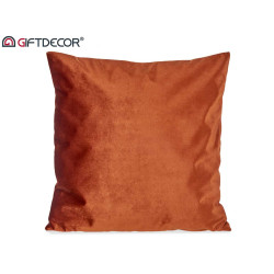 CUSCINO VELLUTO ARANCIONE 45X45CM