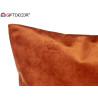 CUSCINO VELLUTO ARANCIONE 45X45CM