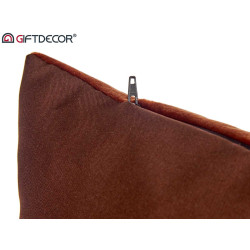 CUSCINO VELLUTO ARANCIONE 45X45CM