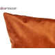 CUSCINO VELLUTO ARANCIONE 60X45CM