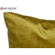 COUSSIN VELOURS VERT 45X45CM