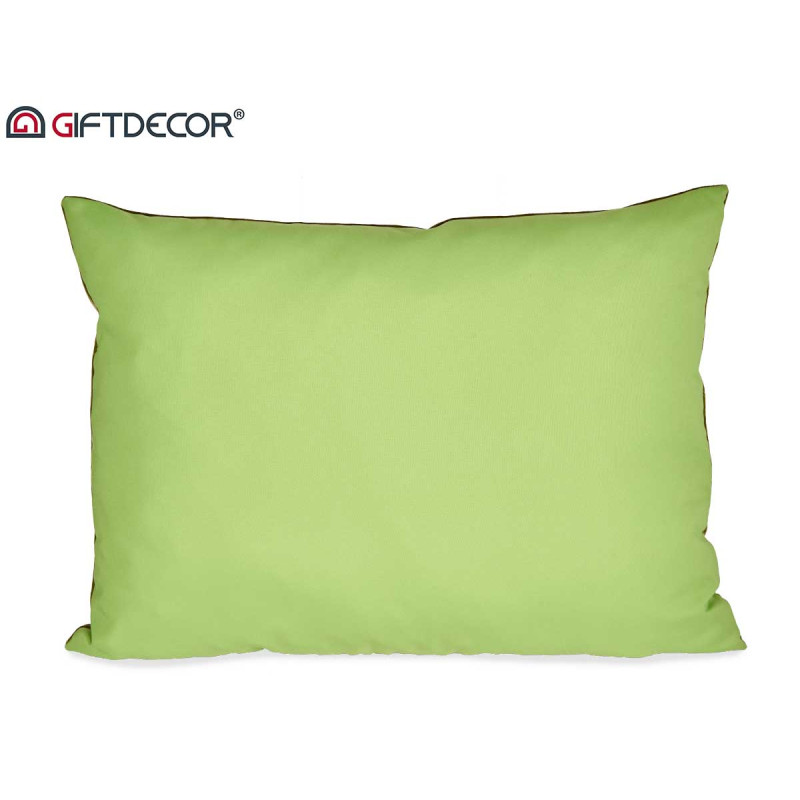 COUSSIN VELOURS VERT 60X45CM