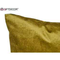 COUSSIN VELOURS VERT 60X45CM