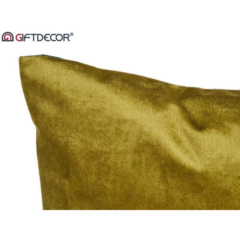 CUSCINO VELLUTO VERDE 60X45CM