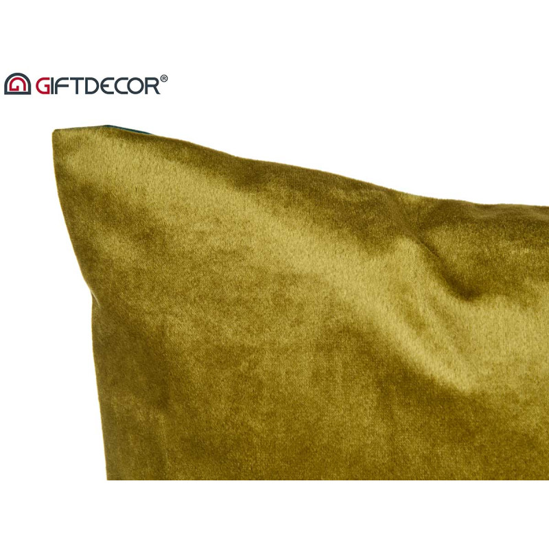CUSCINO VELLUTO VERDE 60X60CM