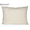 60X45CM OFF-WHITE  VELVET CUSHION 