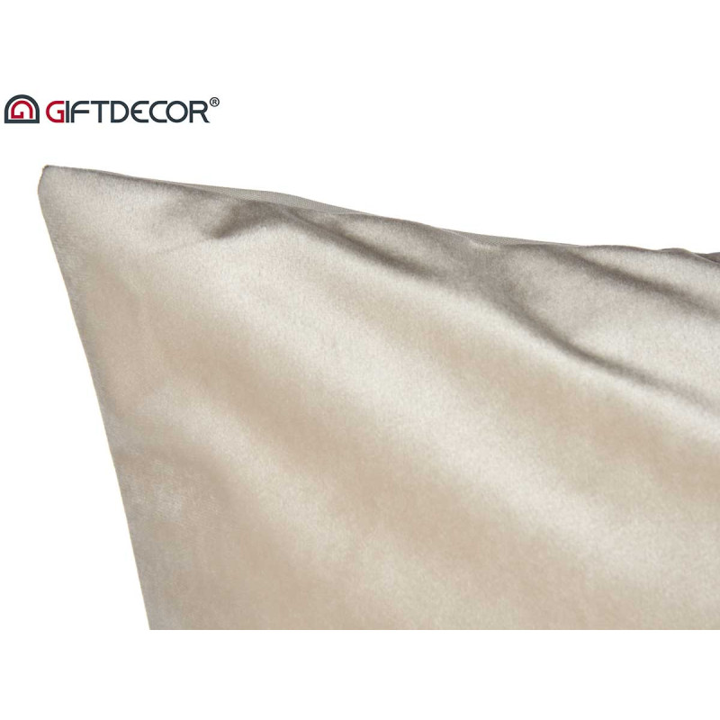CUSCINO VELLUTO AVORIO 60X45CM