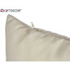 60X45CM OFF-WHITE  VELVET CUSHION 