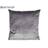 CUSCINO VELLUTO GRIGIO 60X60CM