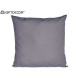 CUSCINO VELLUTO GRIGIO 60X60CM