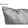 CUSCINO VELLUTO GRIGIO 60X60CM