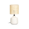 TABLE LAMP ROUND WHITE