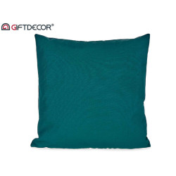 CUSCINO VELLUTO BLU PETROLIO 45X45CM