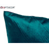 CUSCINO VELLUTO BLU PETROLIO 45X45CM