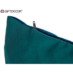 CUSCINO VELLUTO BLU PETROLIO 45X45CM