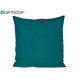 CUSCINO VELLUTO BLU PETROLIO 60X60CM
