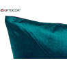 CUSCINO VELLUTO BLU PETROLIO 60X60CM