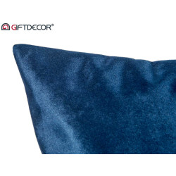 CUSCINO VELLUTO BLU 45X45CM