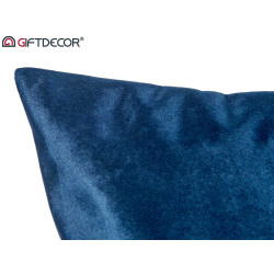 CUSCINO VELLUTO BLU 60X60CM