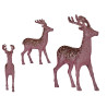 MEDIUM PINK REINDEER