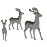 MEDIUM BLUE REINDEER 