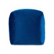 PUFF QUADRATO IN VELLUTO 30X30CM BLU