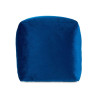 PUFF QUADRATO IN VELLUTO 30X30CM BLU