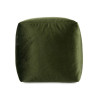 PUFF QUADRATO IN VELLUTO 30X30CM VERDE