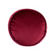 POUF ROND VELOURS 60X35CM GRENAT
