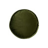 POUF ROND VELOURS 60X35CM VERT