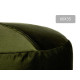 POUF ROND VELOURS 60X35CM VERT