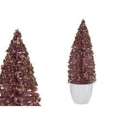 TREE WITH SMALL PINK  STONE 