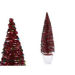 ALBERO CON PIETRA GRANDE MULTICOLORE