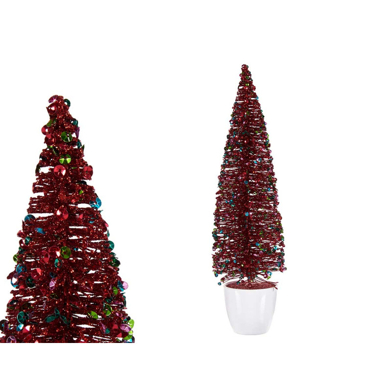 ALBERO CON PIETRA GRANDE MULTICOLORE