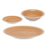 SET 18 PZS VAJILLA GRES BEIGE BORDE