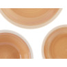 SET 18 PZS VAJILLA GRES BEIGE BORDE