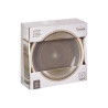 PLATO LLANO GRANDE GRES GRIS BORDE 26,5CM