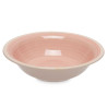 PLATO HONDO GRES ROSA BORDE 21CM
